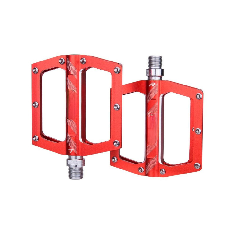 High Strength Aluminum Alloy Durable Anti-slip Perlin Bearing 1 Pair Bicycle Pedals Mountain Bike Pedals