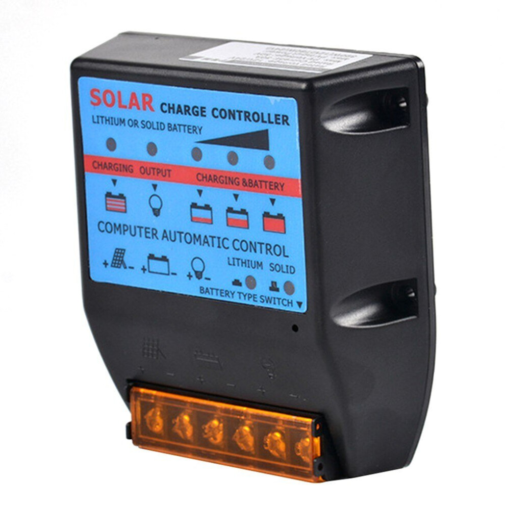 (30A) Street Lamp Dedicated Intelligent Solar Energy Controller Durable Plug And Play Photovoltaic Panel Charge 6112211973623