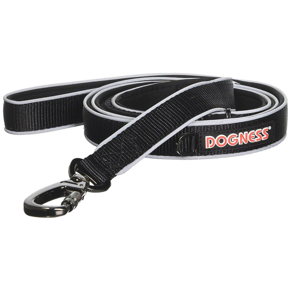 () Double Handle Dog Leash Heavy Duty Soft Padded Reflective Traction Rope