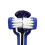 (Blue) Three Head Large Pet Toothbrush Oral Cleaning 7