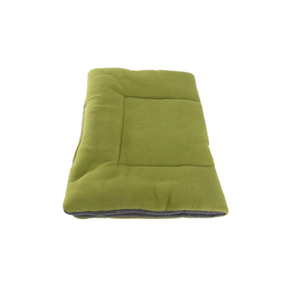 (Green, XL) Pet Dog Crate Warm Cage Kennel Bed Mat Soft Cozy Cushion