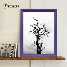(28x12 Inch) Purple Picture Frame / LW Style Wall Art Frame / Modern Photo Frames