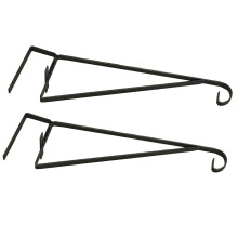 Hanging Basket Brackets for Wooden Fence Panels (Set of 2)