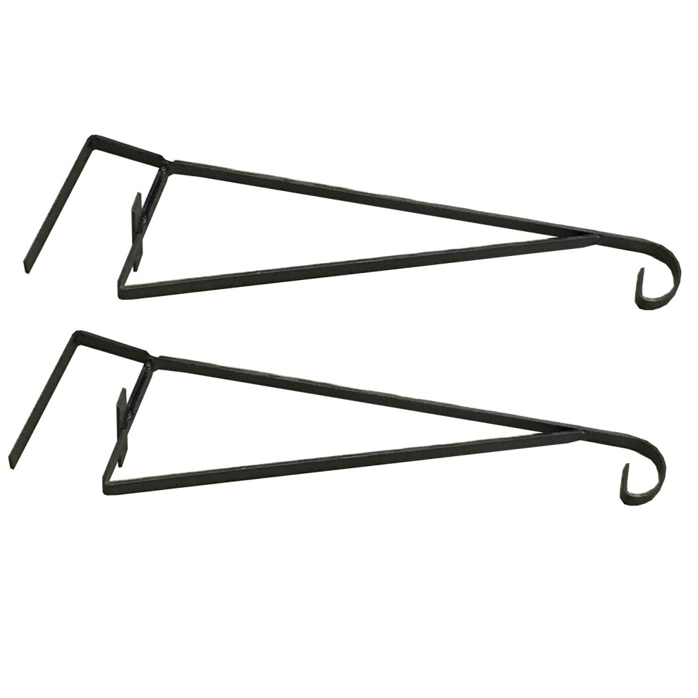 Hanging Basket Brackets for Wooden Fence Panels (Set of 2)