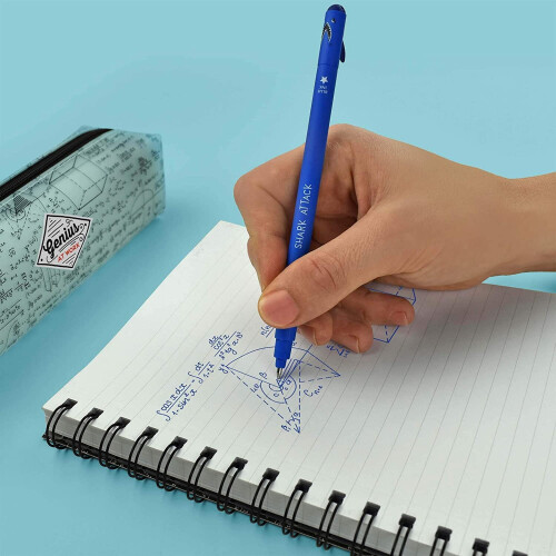 Legami EP0006 Erasable Gel Pen, Shark, Blue 1