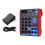 (UK Plug) Portable 4-Channel Mixing Console Digital Audio Mixer 4
