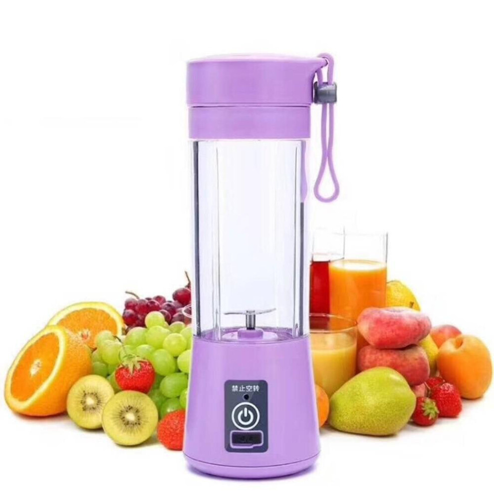 (Green, 6 blades) Portable Multi-functional Juicer Cup