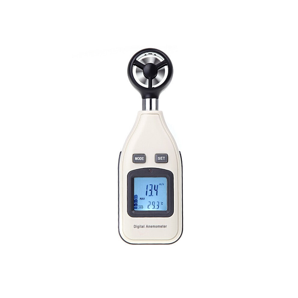 Digital Air Velocity Temperature Anemometer Wind Speed Meter Thermometer LCD