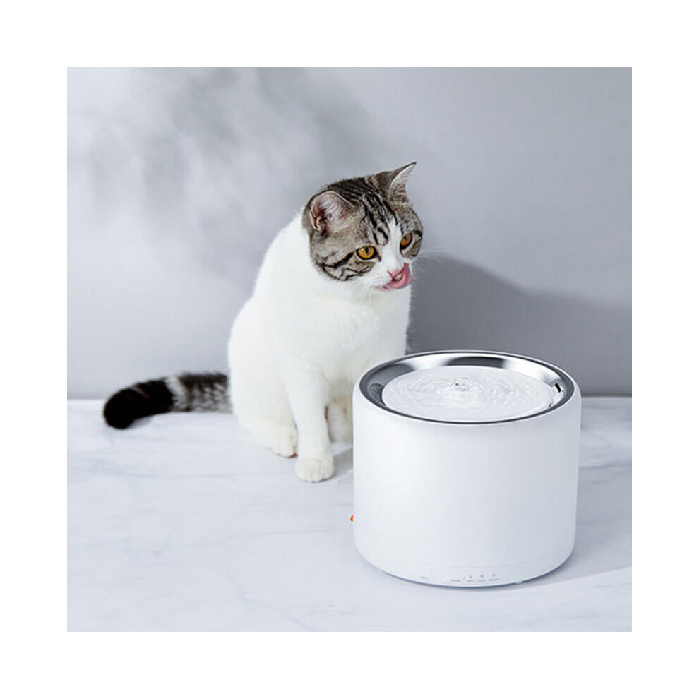 Electric Pet Cat Dog Drinking Water Dispenser Fountain Automatic Feeder