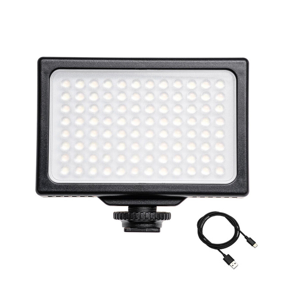 LED Video Light 3200K-5600K Dimmable Panel Portable Photography Fill