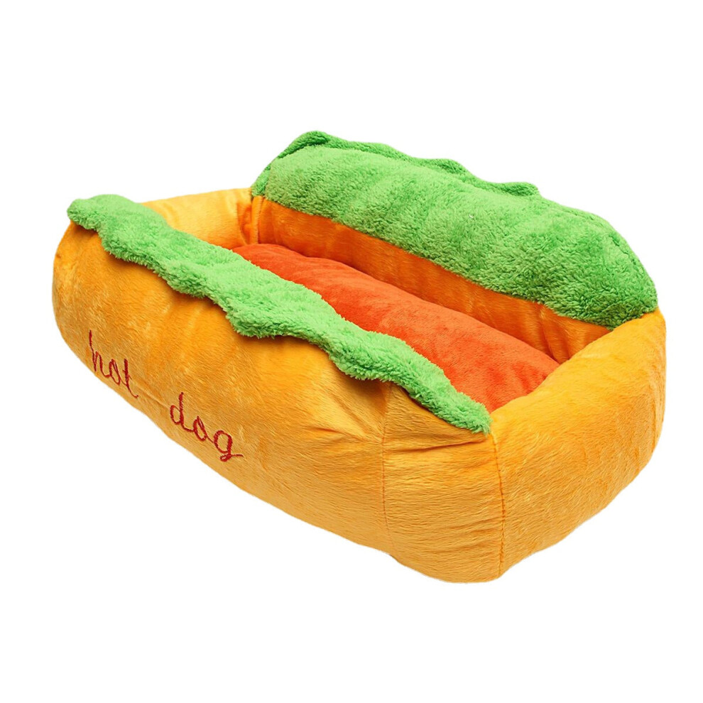 Dog Washable Cotton Kennel Nest Bed House Warm Cushion Pad Mat