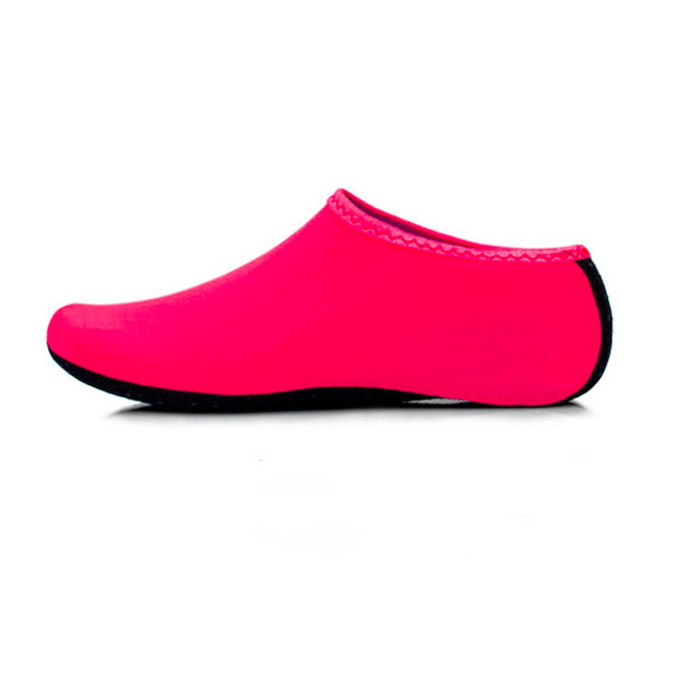 (Pink, UK 3.5-4) Unisex Quick-Dry Beach Shoes