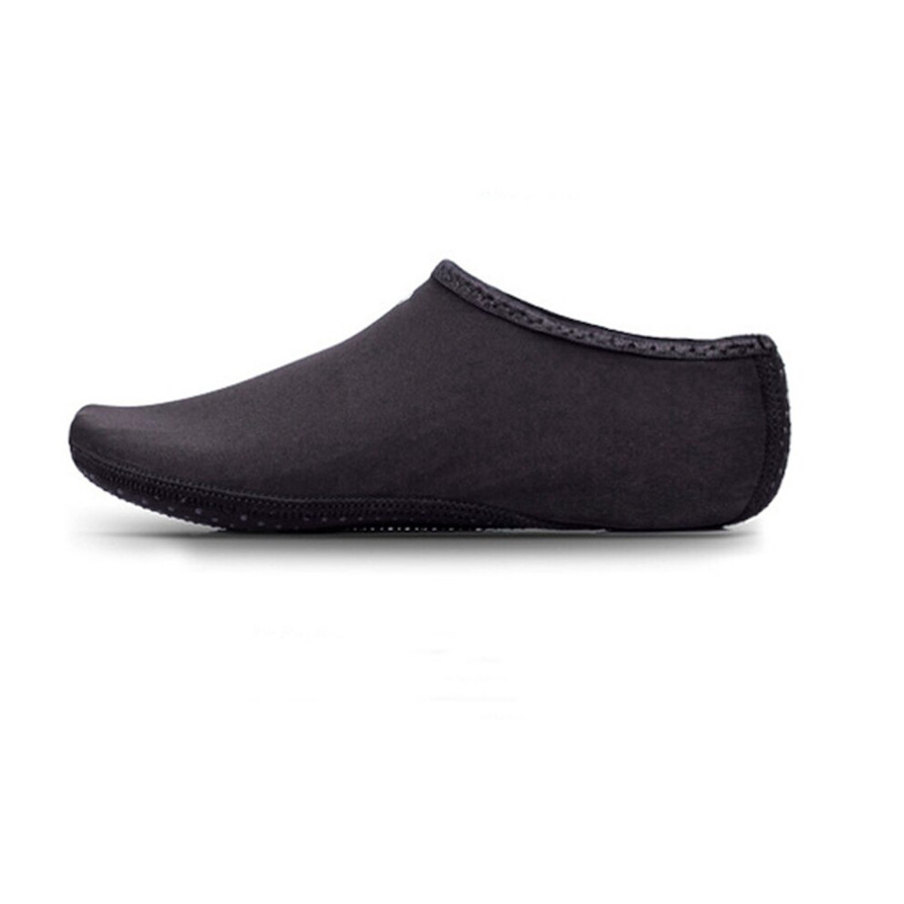 (Black, UK 1) Unisex Quick-Dry Beach Shoes