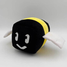 (Square Bee) Abeille Carrée — Peluche du Swarm Simulator, Poupée en peluche, Jouet animal