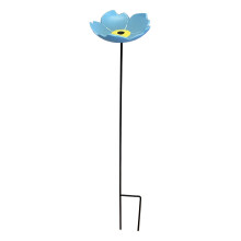Cast Iron Wild Bird Forget Me Not Flower Dish Bird Feeder