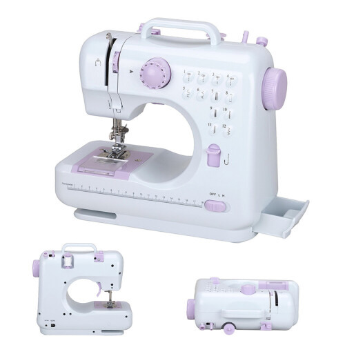 Electric Sewing Machine Mini Portable Home Small Sewing Machine 2