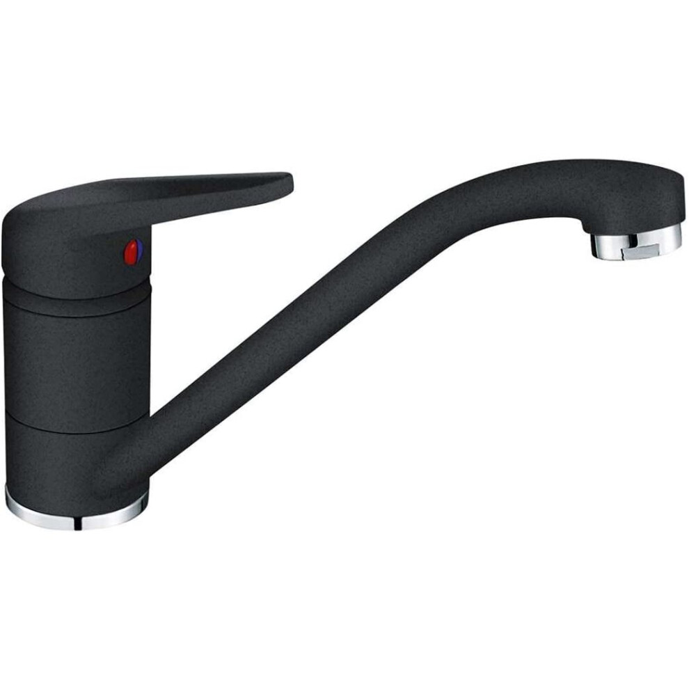 Franke Kitchen Sink tap with Fixed spout Made of Granite Princess II-Onyx 115.0470.661