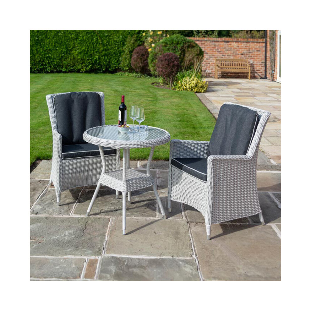 Rowlinson Prestbury Bistro Set Natural Stone