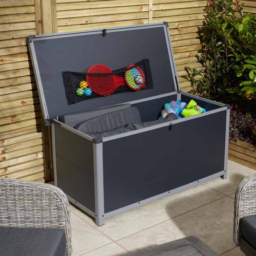 Rowlinson 42 Airevale Plastic Cushion Box - Dark Grey