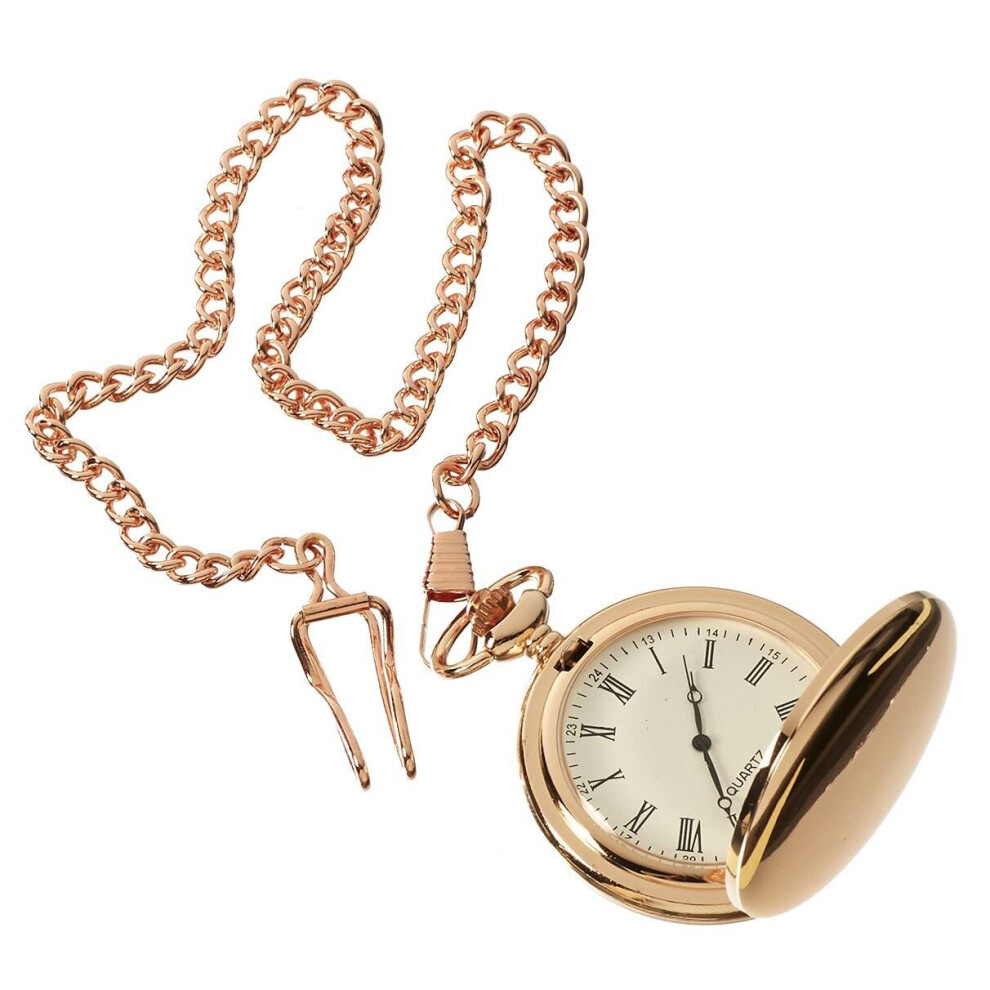 Classic Pocket Watch 1920's Peaky Blinders Vintage Chain Retro