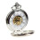 (Silver) Pocket Mechanical Peaky Blinders Double Hunter 2
