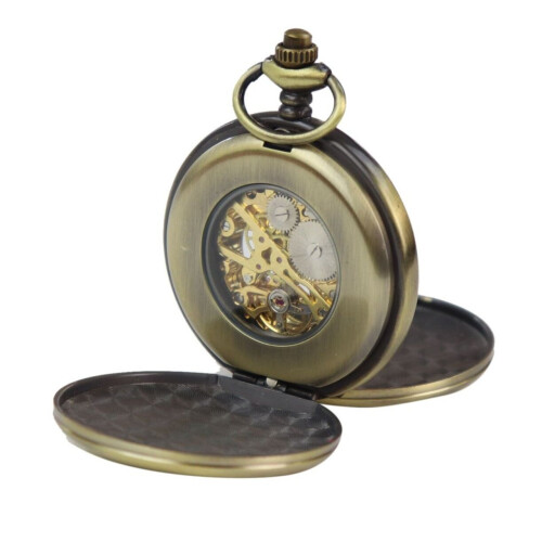 (Gold) Mechanical Pocket Watch Peaky Blinders Automatic 2