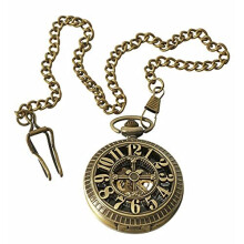 (Gold) Pocket Mechanical Peaky Blinders Double Hunter