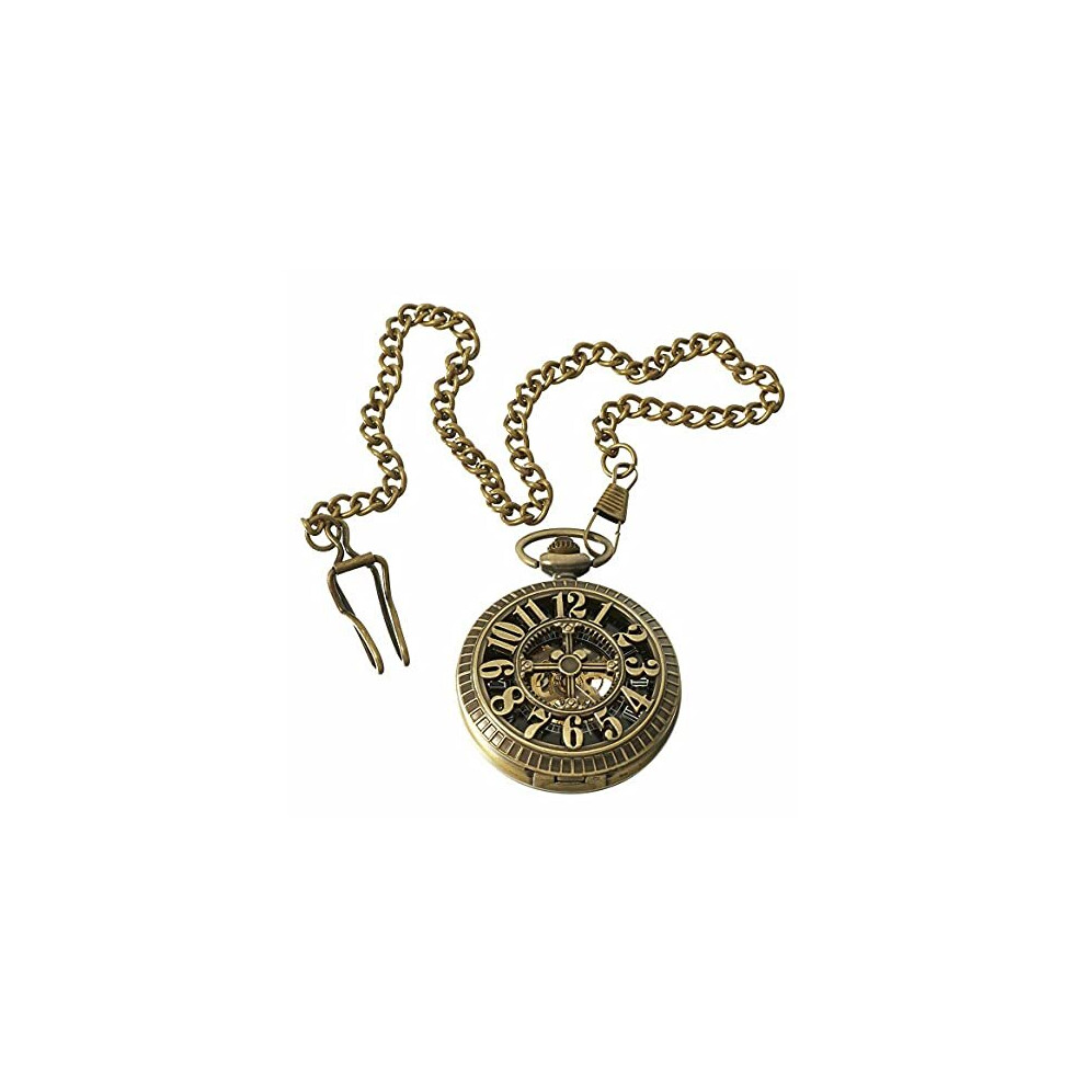 (Gold) Pocket Mechanical Peaky Blinders Double Hunter