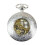 (Silver) Pocket Mechanical Peaky Blinders Double Hunter 3