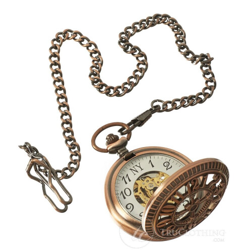 (Rose) Pocket Mechanical Peaky Blinders Double Hunter 1