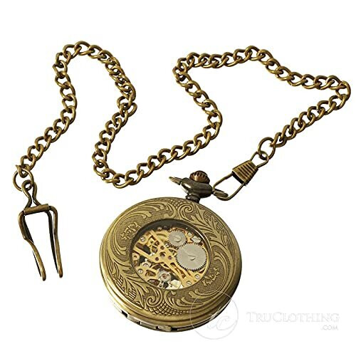 (Gold) Pocket Mechanical Peaky Blinders Double Hunter 1