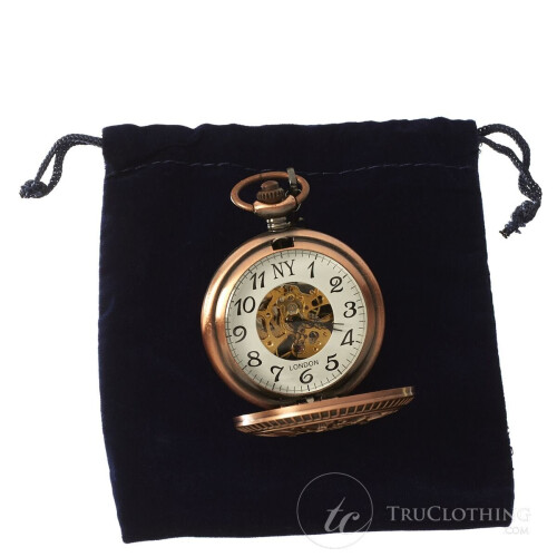 (Rose) Pocket Mechanical Peaky Blinders Double Hunter 2