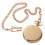 (Rose) Pocket Watch 1920's Peaky Blinders Chain Retro 3