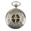 (Silver) Pocket Mechanical Peaky Blinders Double Hunter 1