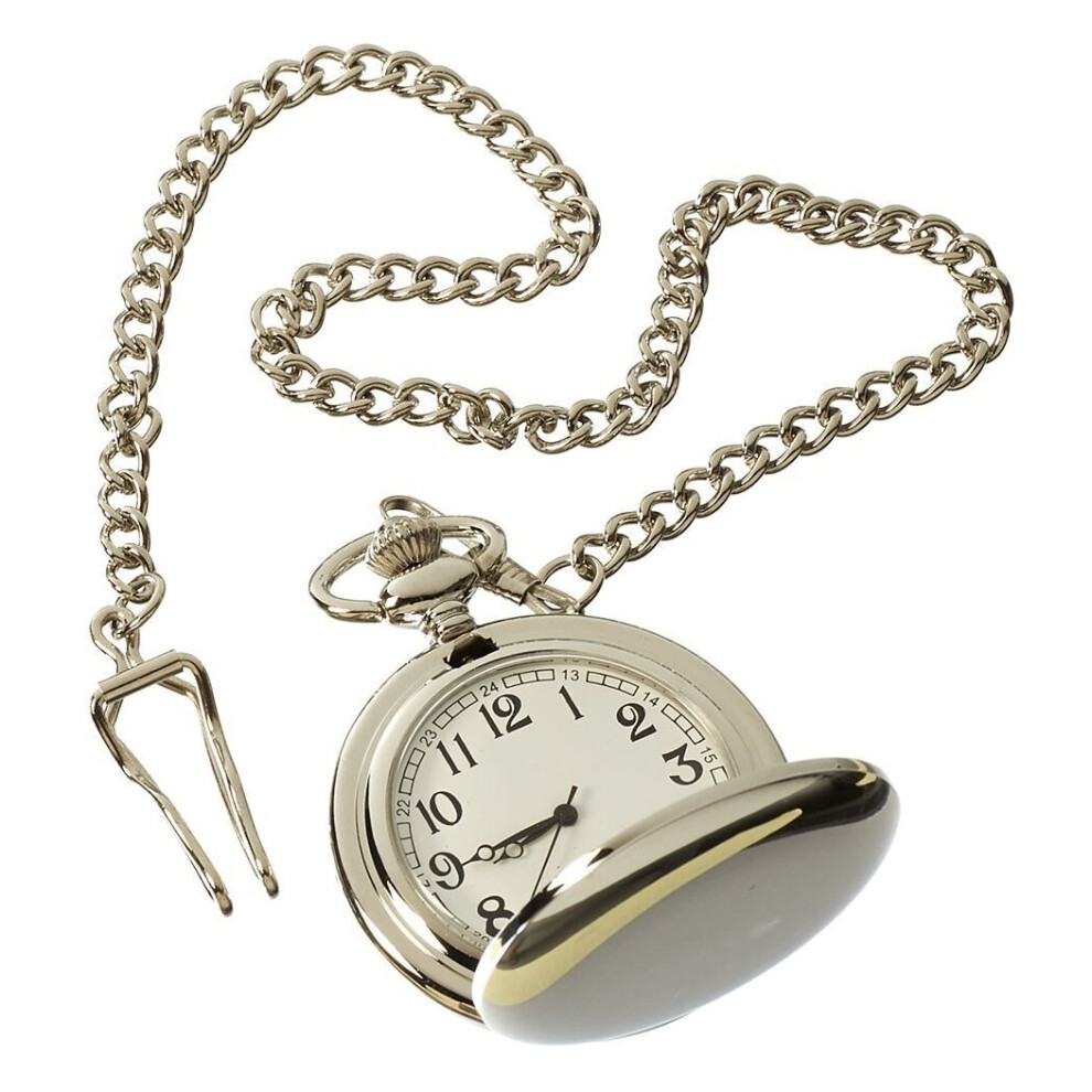 Classic Pocket Watch 1920's Peaky Blinders Vintage Chain Retro