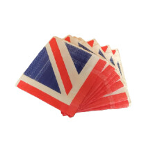20 Union Jack Napkins Kings Coronation Party 3Ply Paper Serviette