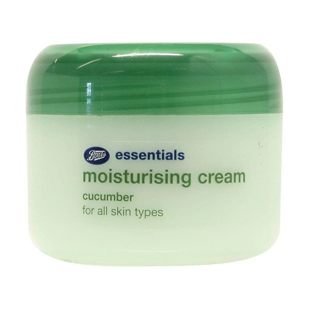 Boots Essentials Cucumber Moisturiser Cream 100 ml.