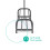 LIVIVO (BLACK ) Freestanding Clothes Rail with Shoe Rack & Hooks 2