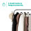 LIVIVO (BLACK ) Freestanding Clothes Rail with Shoe Rack & Hooks 5