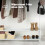 LIVIVO (WHITE) Freestanding Clothes Rail with Shoe Rack & Hooks 3