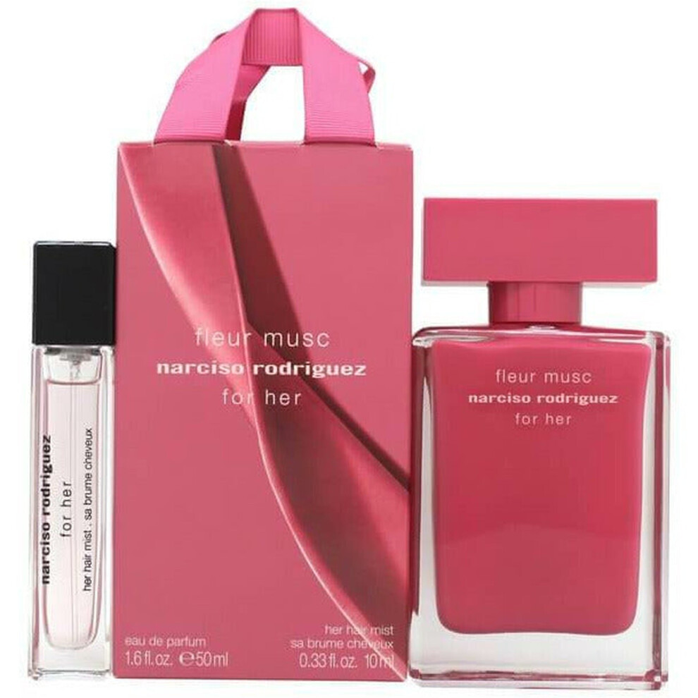 Narciso Rodriguez for Her Fleur Musc Gift Set 50ml EDP + 10ml Hair Mist