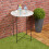 URBN Living (White) Folding Metal Round Bistro Coffee Table Patio 1