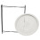 URBN Living (White) Folding Metal Round Bistro Coffee Table Patio 3