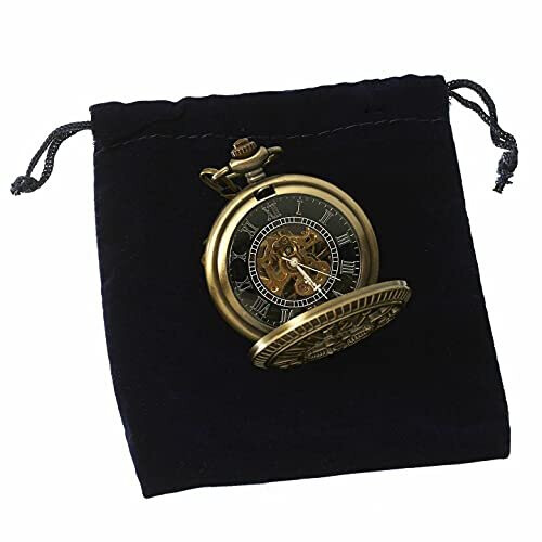 (Gold) Pocket Mechanical Peaky Blinders Double Hunter 2