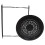 URBN Living (Black) Folding Metal Round Bistro Coffee Table Patio 4