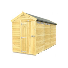 Apex Security Shed Single Door 5ft x 13ft Fast & Free 2-5 Nationwide Delivery