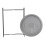 URBN Living (Grey) Folding Metal Round Bistro Coffee Table Patio 2
