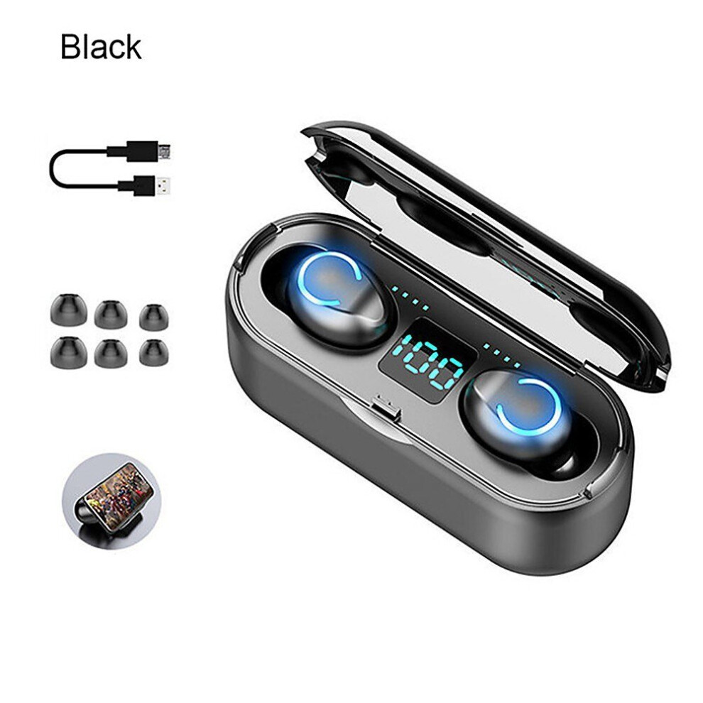 F9-8 Tws Earphones Bt 5.0 Wireless Mini Sports Earbuds 8D Hifi Sound Headset Hd 9012561129374