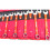 Neilsen Neilsen ct0126 25 Pc Combination Spanner Set 6mm-32mm, Red 2
