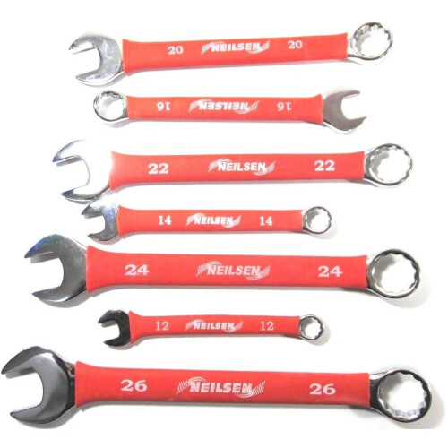 Neilsen Neilsen ct0126 25 Pc Combination Spanner Set 6mm-32mm, Red 2